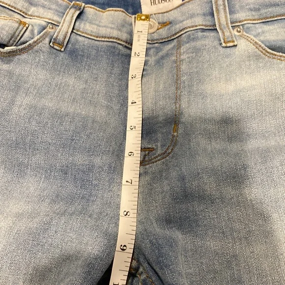 Hudson Super Skinny Cuffed Crop Jean 30 - Picture 10 of 11